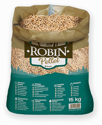 worek pelletu opałowego Robin do kupienia w Stopnicy lub sklepie internetowym